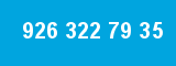 926 322 79 35 926 322 79 35